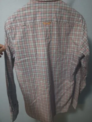 Camisa Spagnolo cuadros azul y rojo