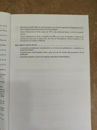 Temario de oposiciones