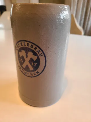 Jarra Cerveza Alemana Hackerbräu München 1L