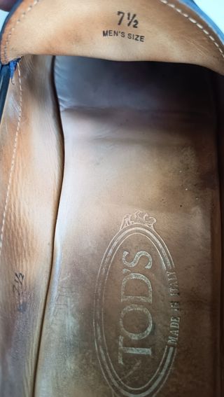 Mocassini Tod's Pelle Blu 41.5