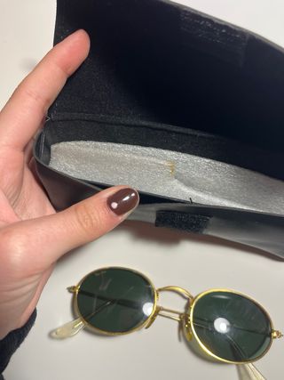 Gafas de sol Ray-Ban doradas