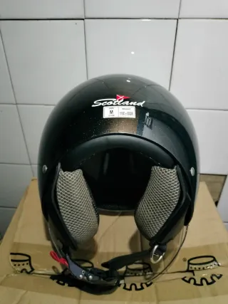 Casco Moto Abierto SHIR HELMETS Negro