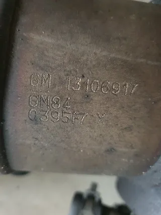 Turbo con catalizador Opel Astra H