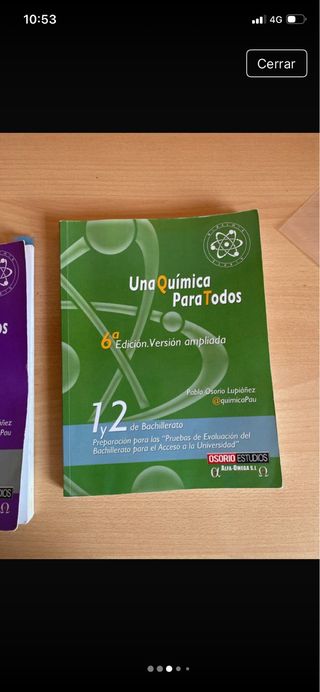 Libro química y biología