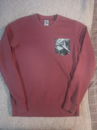 Sudadera Non Grada Rosa con Bolsillo