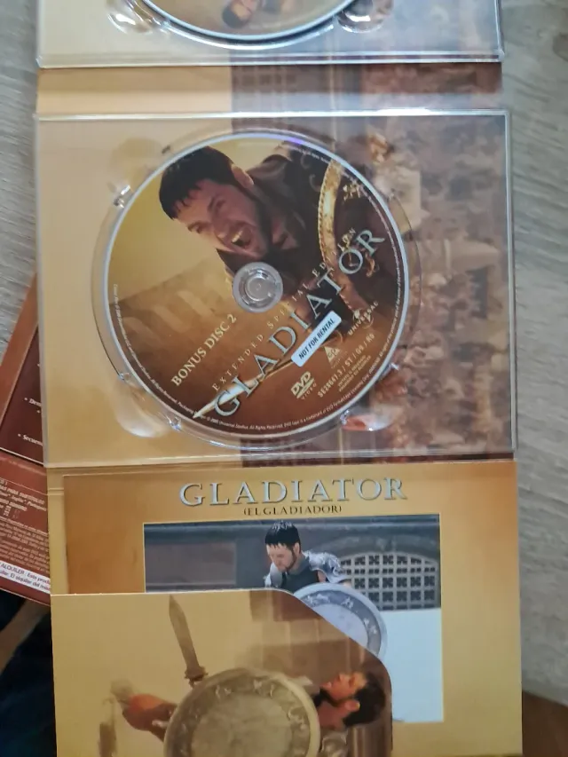 Gladiador Edición Especial Extendida DVD