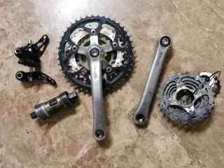 Grupo completo Shimano XT-LX (ver fotos)