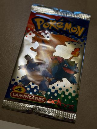Pokemon bustina sigillata Lamincards Edibas kanto