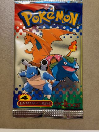 Pokemon bustina sigillata Lamincards Edibas kanto