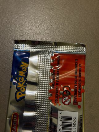 Pokemon bustina sigillata Lamincards Edibas kanto