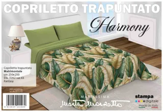 Copriletto Trapuntato Matrimoniale Harmony