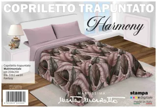 Copriletto Trapuntato Matrimoniale Harmony