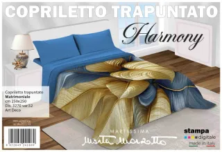 Copriletto Trapuntato Matrimoniale Harmony