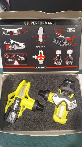 Pedales TIME Xpresso 6 Amarillo