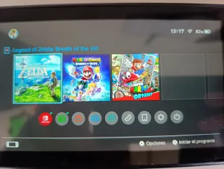 Nintendo Switch + 3 Juegos