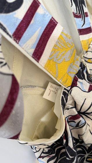 Vestido H&M Estampado Tropical