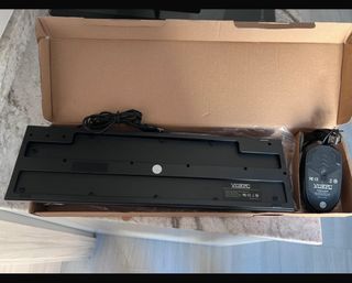 Kit Teclado y Ratón VorPC Negro