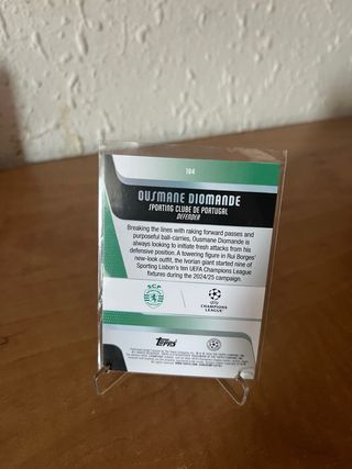 Lote 3 Cartas Topps 2026 Liga Portuguesa