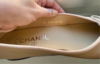 Chanel Bailarinas Clásicas Bicolor Talla 39