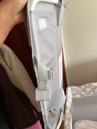 Cuna de viaje con cambiador