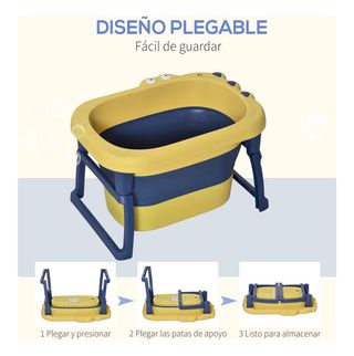 Bañera Plegable Bebé 0-4 Años