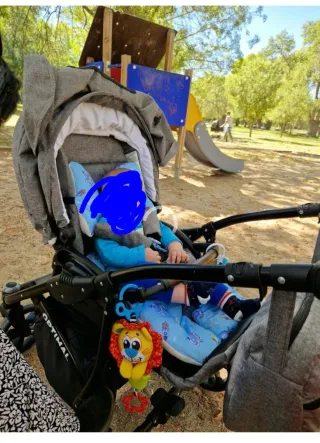 Cochecito de bebé Optimal gris