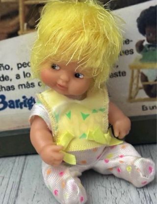 Vecchie bambole barriguitas con lucetta luminosa