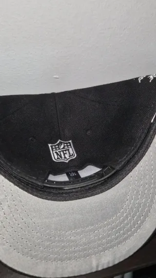 Gorra New Era Raiders 9FIFTY Plana Negra