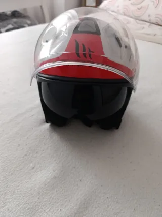 Casco MT Helmets Integral Rojo/Blanco