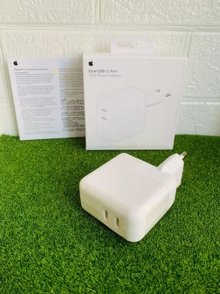 Cargador iPhone Adaptador 35w Dual Original Nuevo