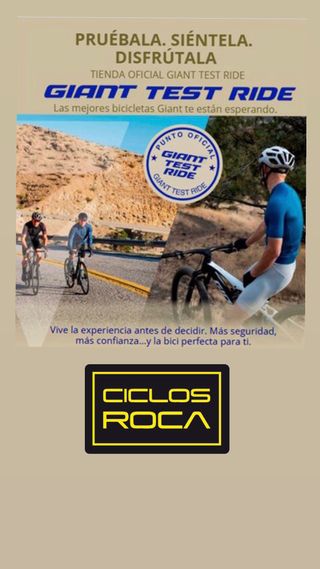 GIANT TEST RIDE Ciclos Roca Quieres probar?