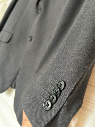 Abito Corneliani Uomo Grigio Taglia 52 100% Lana