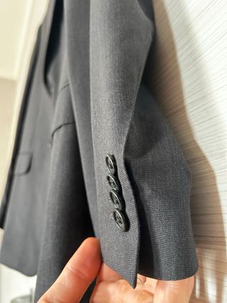 Abito Corneliani Uomo Grigio Taglia 52 100% Lana