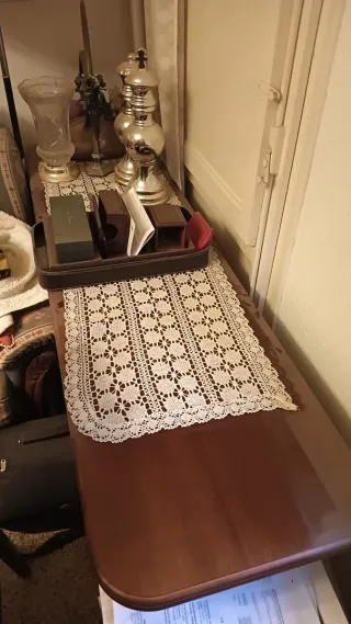 Mesa comedor y 6 sillas madera