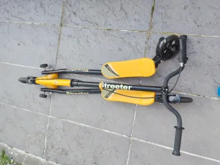 Patinete 3 Ruedas Amarillo y Negro