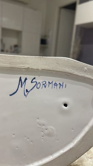 Uccello fagiano decorativo in ceramica