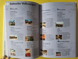 LIBRO DE RUTAS PARA VIAJAR TRAVELLING VOLKSWAGEN.