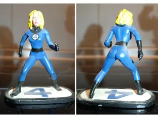 Figuras de Plomo Marvel: 4F Cuatro Fantásticos