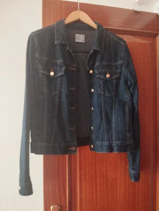 Cazadora vaquera azul