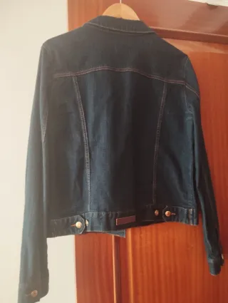 Cazadora vaquera azul