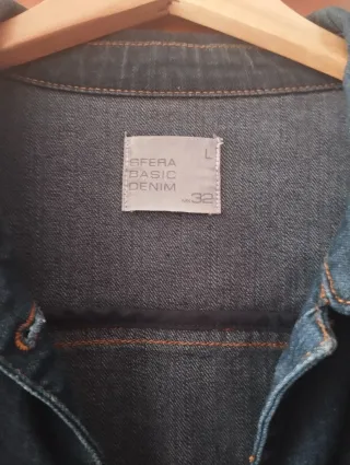 Cazadora vaquera azul