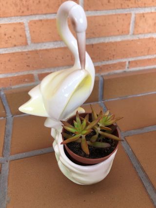 Figura o macetero cerámica