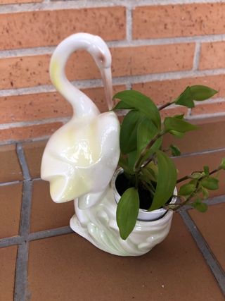 Figura o macetero cerámica