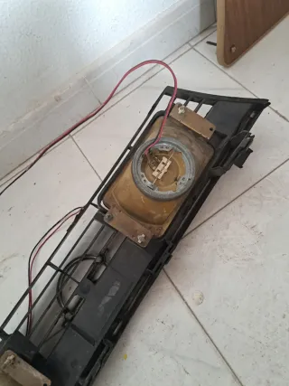 Rejilla Opel con Faros y Logo