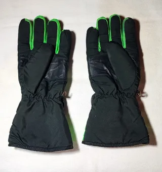 Guanti sci Colmar neri e verdi