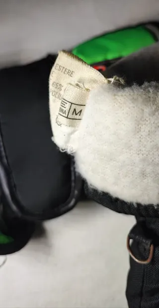 Guanti sci Colmar neri e verdi