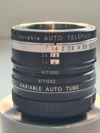 Multiplicador Variable 2x-3x + Tubo Macro (M42)