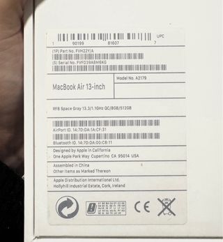 MacBook Air Apple Gris/Plata 2025