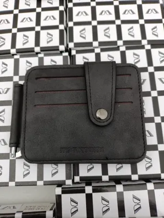 Cartera hombre piel marrón MARKTONI