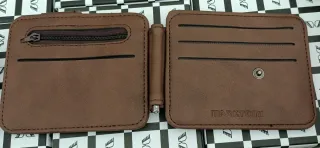 Cartera hombre piel marrón MARKTONI